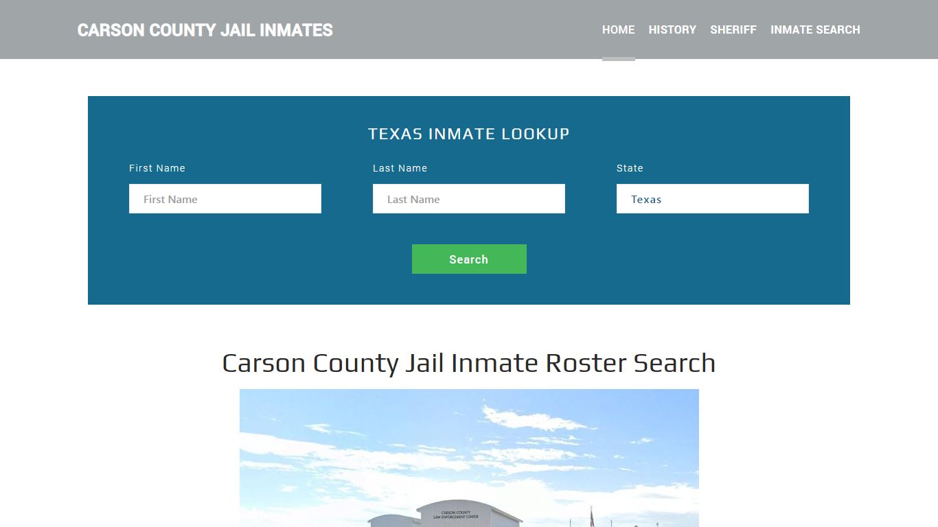 Carson County Jail Inmate Roster Lookup, Panhandle, TX